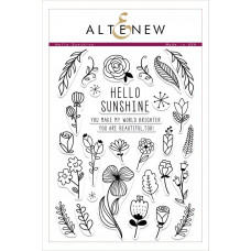 Altenew - Hello Sunshine - Clear Stamps 6x8